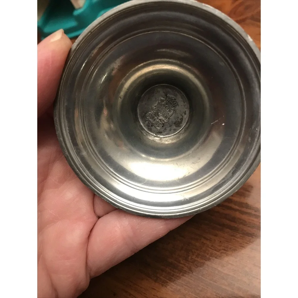 Vintage Peltro Pewter Italy Single‎ Candle Stick